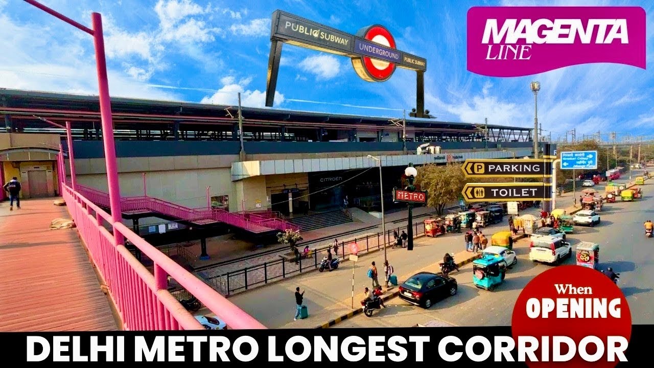 Magenta Line Extension OPENING IN 2026? 😱 Janakpuri to Pitampura Ground Reality - BIG UPDATE