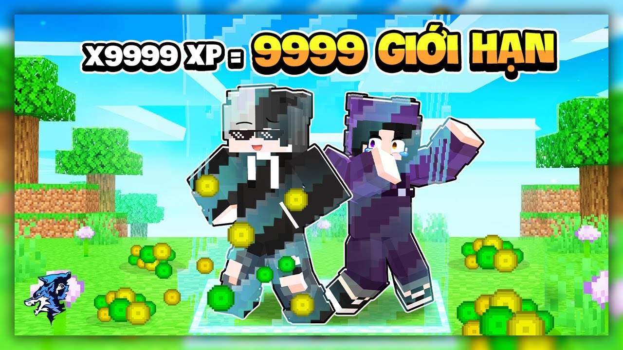 Minecraft nhưng Level Càng Tăng, Thế Giới Càng To !!! Siro Và Noob Ruby Sinh Tồn 1 Block Giới Hạn