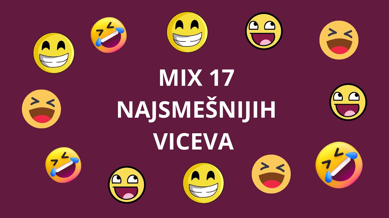 17 NAJSME&Scaron;NIJIH VICEVA | SME&Scaron;NI VICEVI DO SUZA 😄😁 #vicnablic #vicevi #zabava #humor