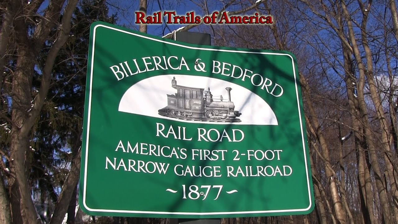 Rail Trails of America - The Bedford Narrow Gauge Rail Trail - Bedford, MA