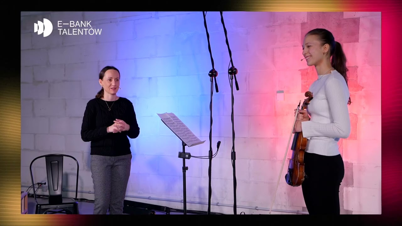 e-Bank Talentów - prof. Agata Szymczewska - skrzypce - Natalia Kalinowska