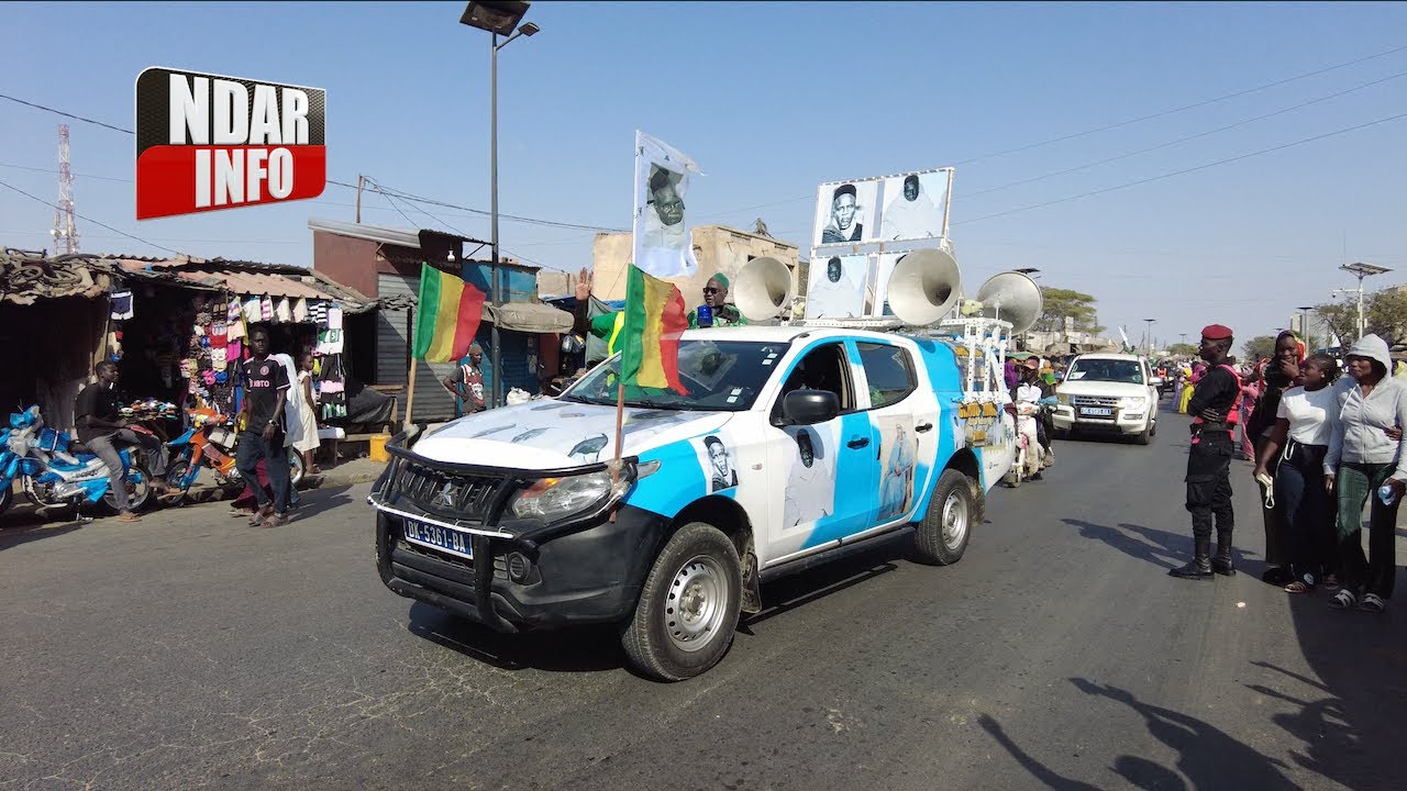 GAMOU NDAR 2024 : l'arrivée du convoi de Tivaoune à Saint-Louis