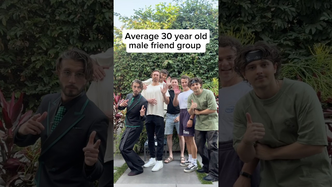 Average 30 year old friend group #shorts