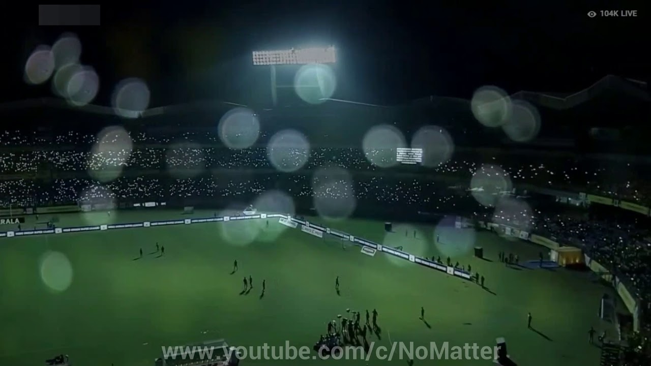 Kerala Blaster Power Failure | Blasters Fans' Mobile Flash | Wonderful View | 2018