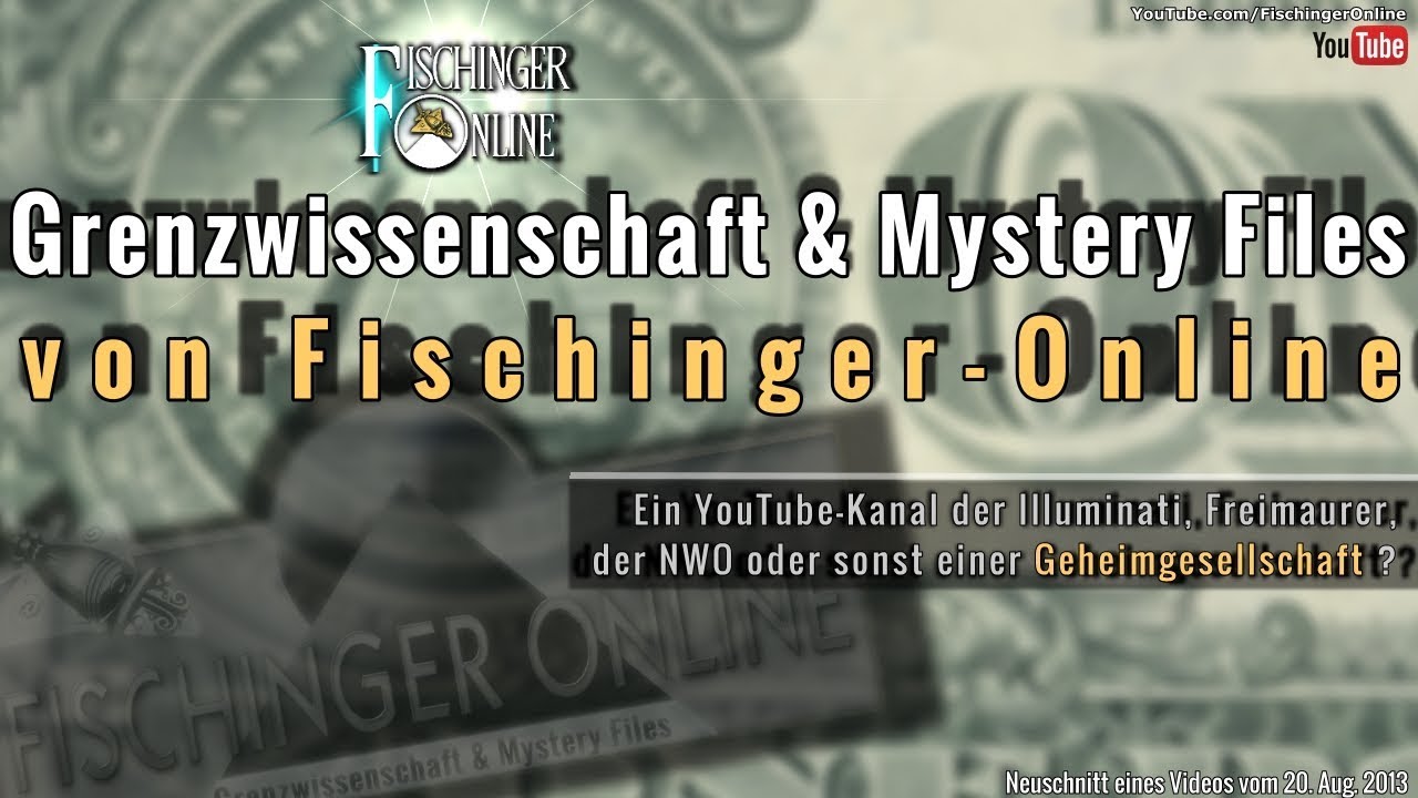 Grenzwissenschaft & Mystery Files: Ein Kanal der Freimaurer, NWO, Illuminaten, Geheimgesellschaft ?