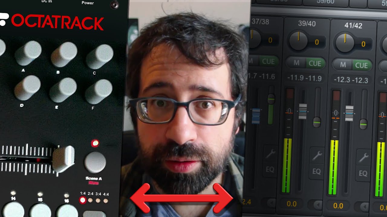 How I sample synths into Octatrack ... without unplugging anything!