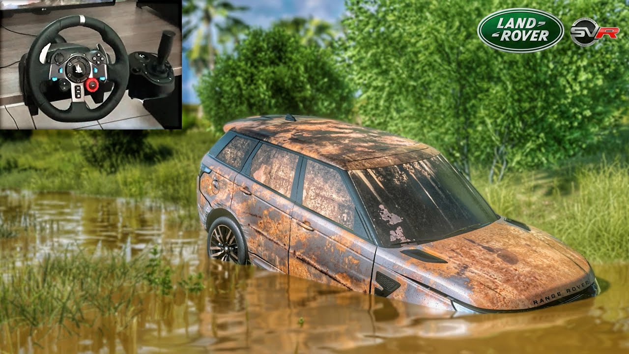 Rebuilding Land Rover Range Rover Sport SVR - NFS HEAT - LOGITECH G29 gameplay