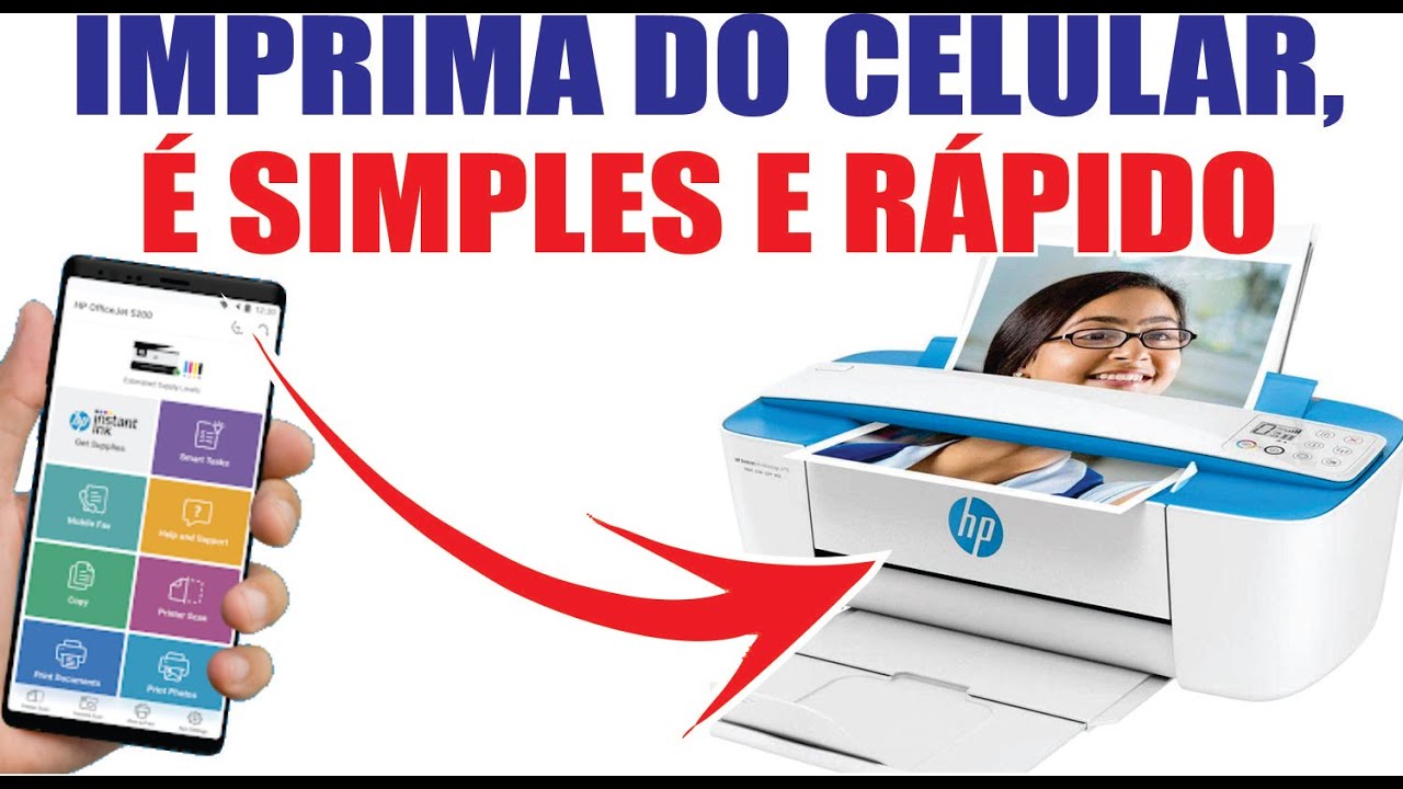 HP 3776 imprima na sua impressora com o celular, Não precisa de computador para configurar!