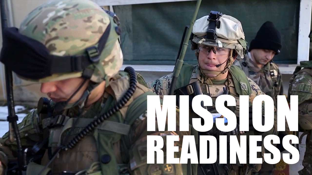 Marines and Georgian Soldiers Prep for Deployment