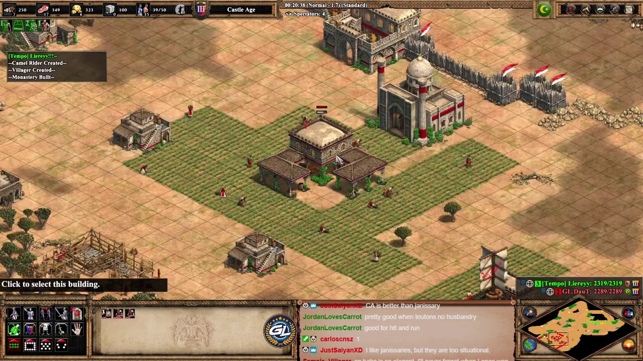 1v1 Arabia against Lierey / Turks vs Teutons