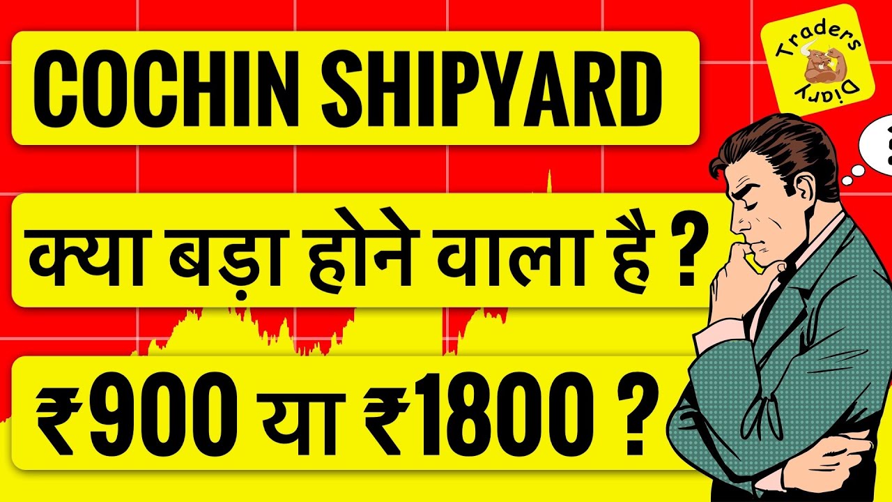 cochin shipyard share news | stock में क्या बड़ा होने वाला है ? ₹900 या ₹1800 ? 