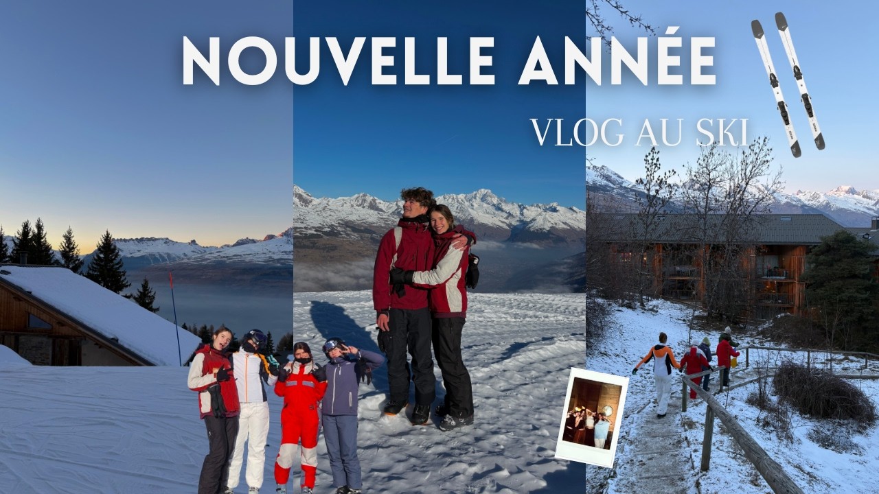 Nouvel an 2026 au ski avec les copains