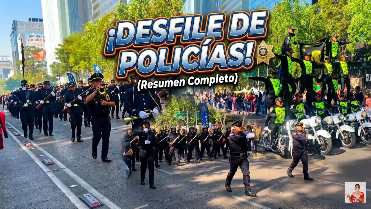 DESFILE CONMEMORATIVO DEL DIA DE LA POLICIA