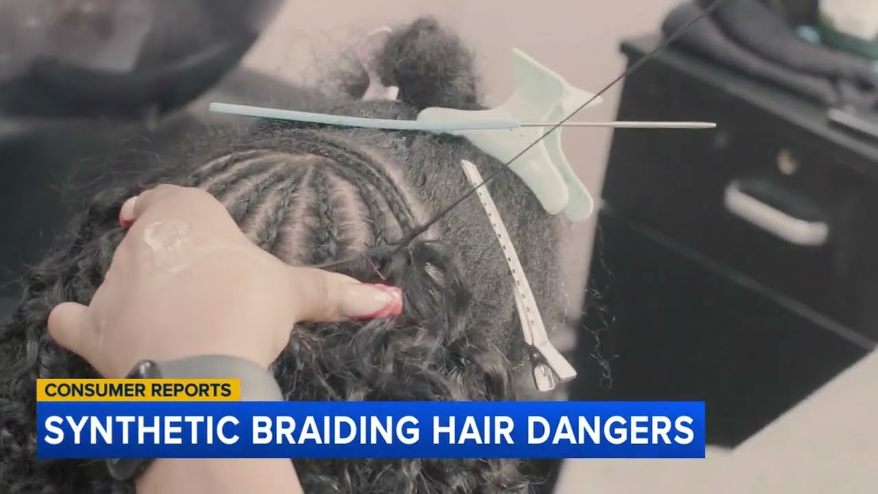 Consumer Reports Investigation: Synthetic braiding hair danger