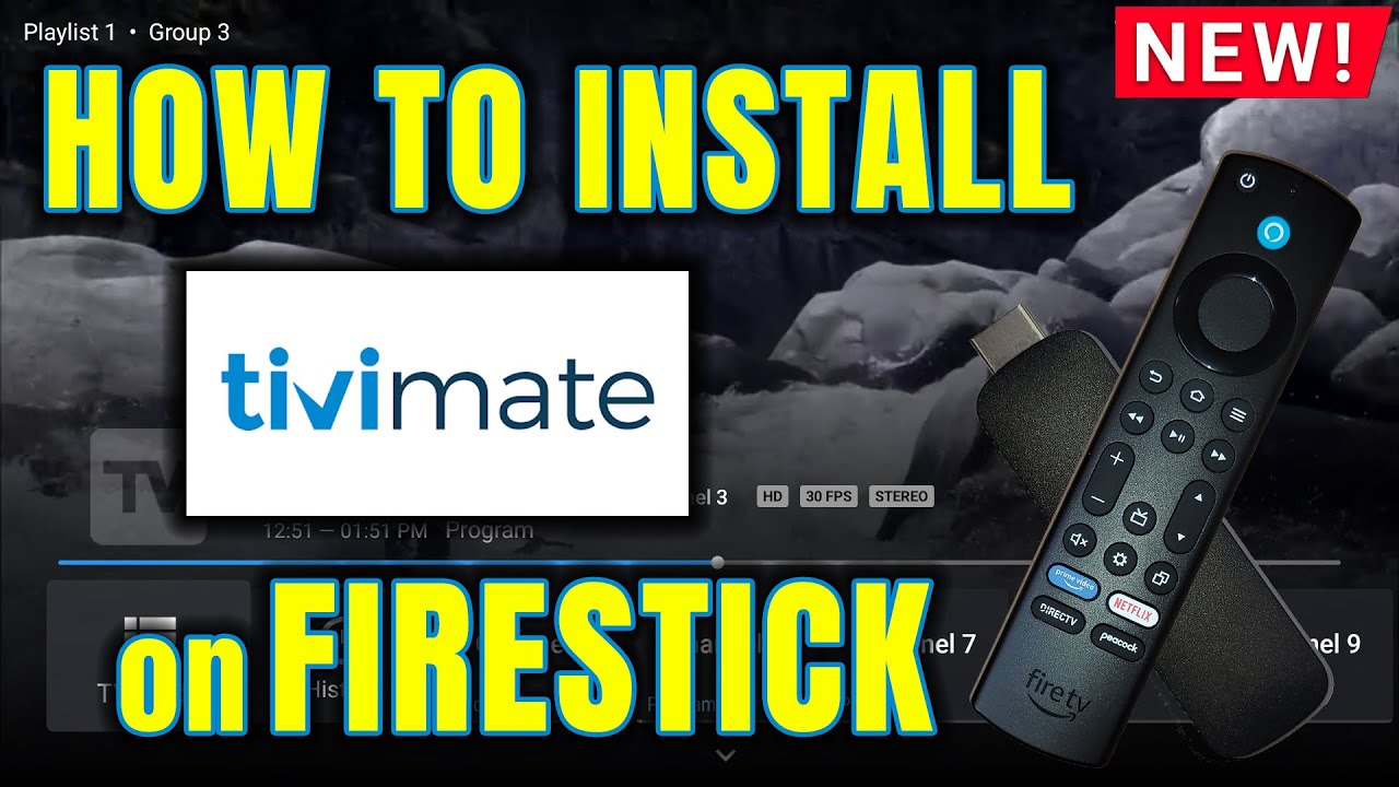 🎬🎦 TIVIMATE - LATEST VERSION 🎦🎬HOW TO INSTALL ON FIRESTICK - STEP by STEP
