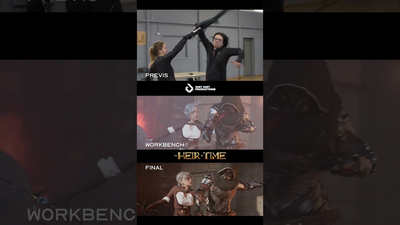 From Previs to Final Look of an Indie Animation with Blender and Rokoko | The Heir of Time