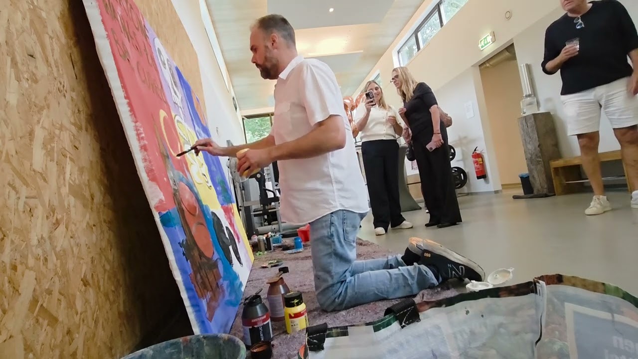 Live Painting | Neo-Expressionism Style