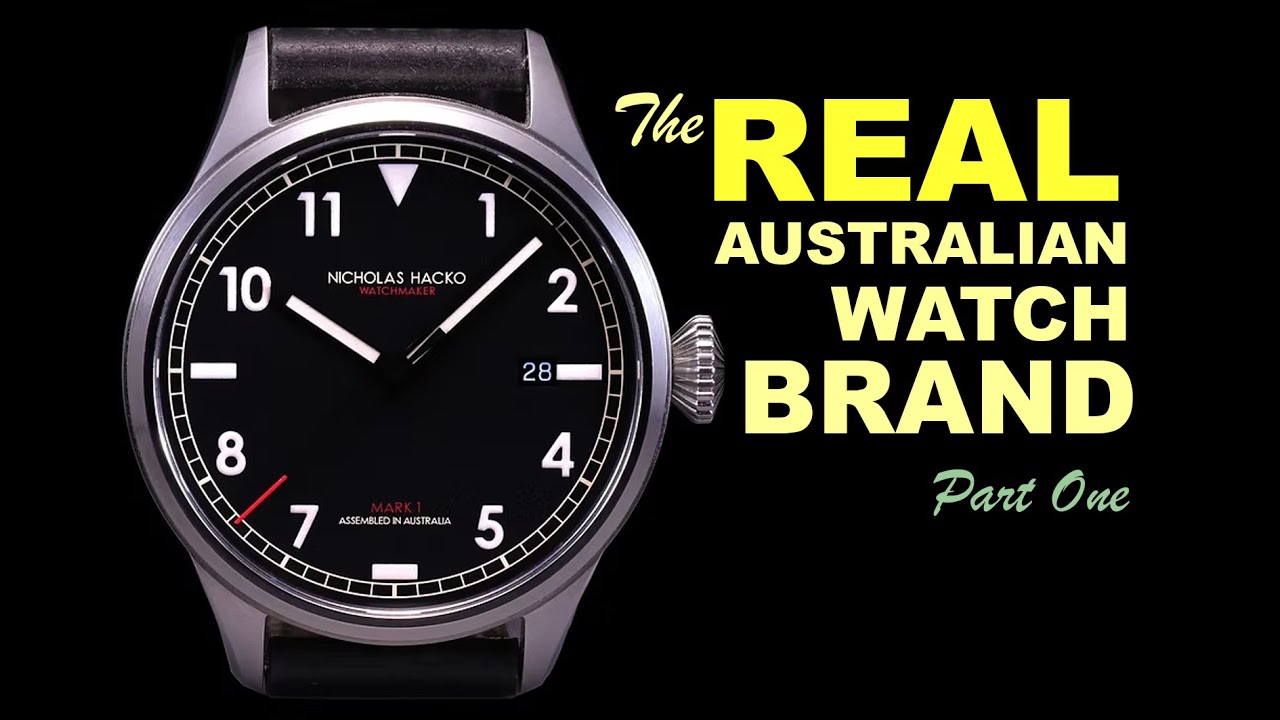 A true story of a real Australian watch brand. Told by the watchmakers who built it. Part 1.