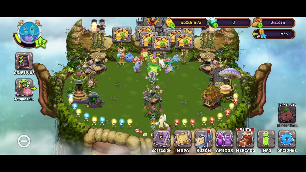 MY SINGING MONSTERS CON MIS SONIDOS #mysingingmonsters 