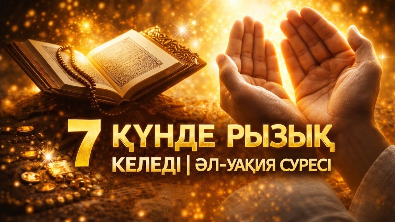 7 КҮНДЕ РЫЗЫҚ КЕЛЕДІ | ӘЛ-УАҚИЯ СҮРЕСІ