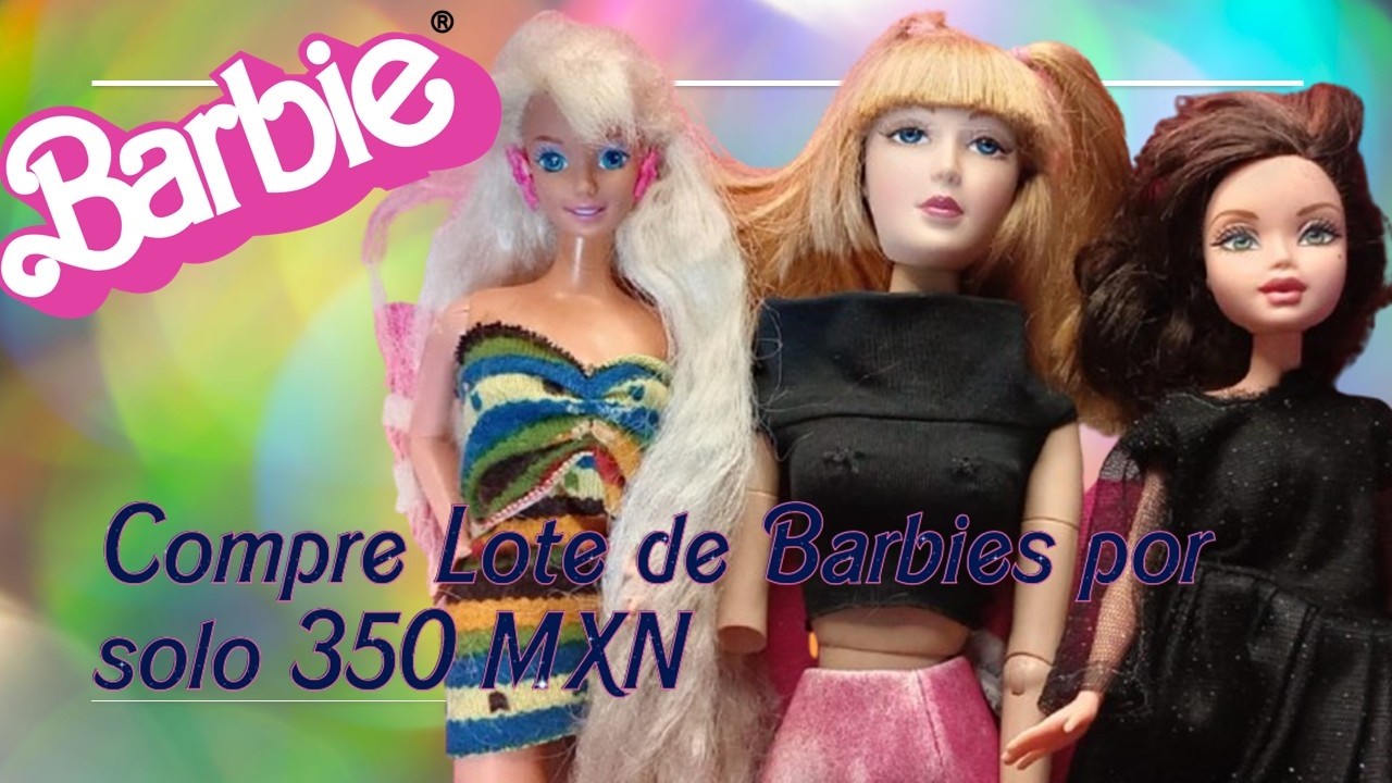💸 Compré un LOTE de BARBIES por $350 pesos... ¡Y no creerás lo que encontré!💖