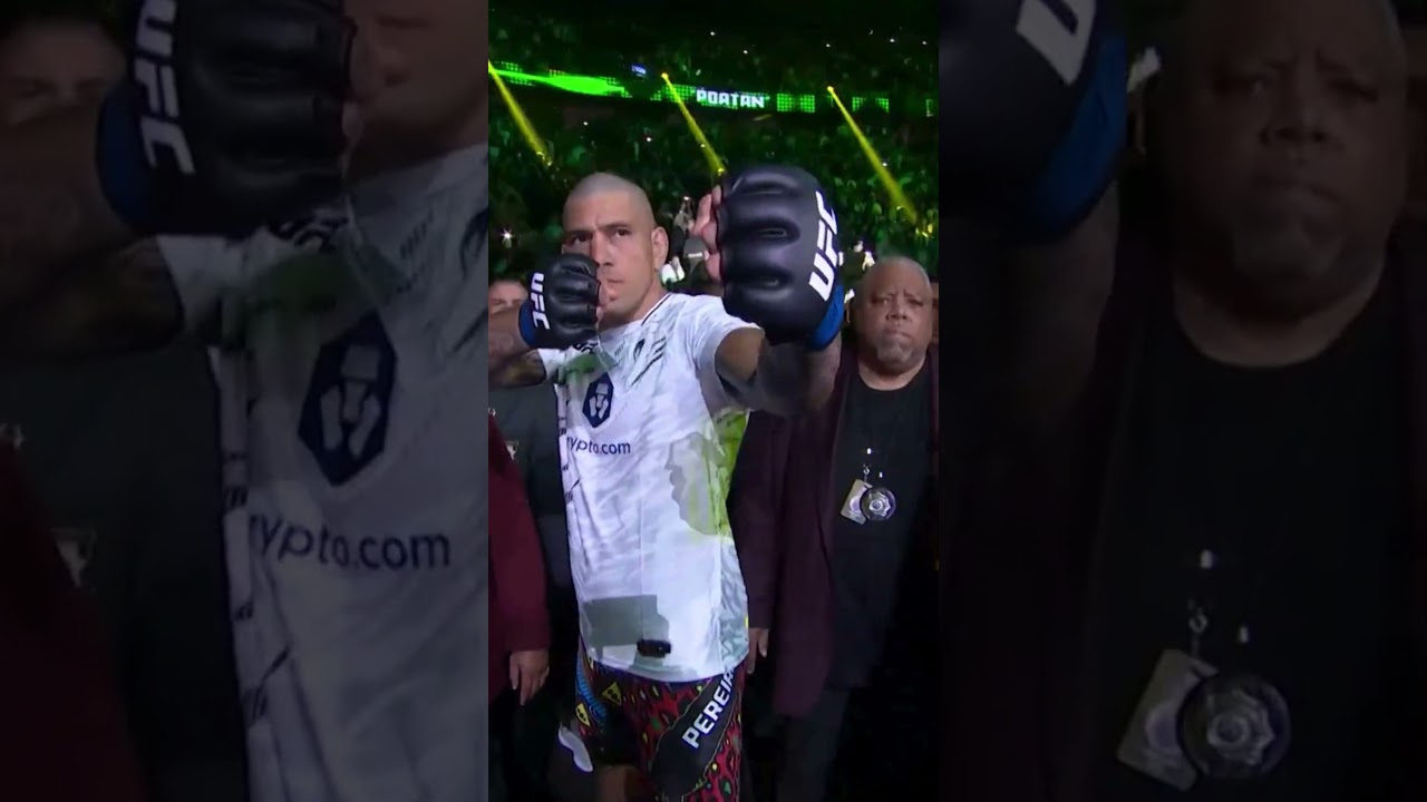 Alex Pereira entrance at 