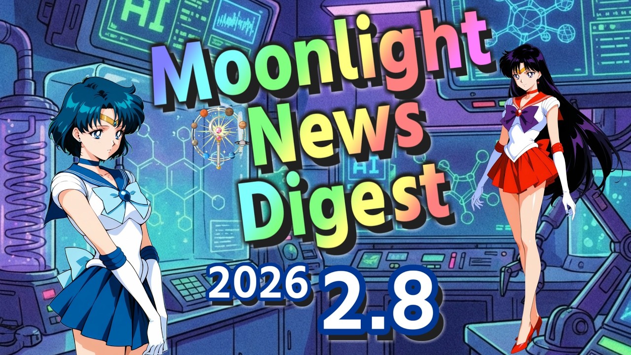 【2026/02/08】Moonlight News Digest「AIが新素材合成を加速」