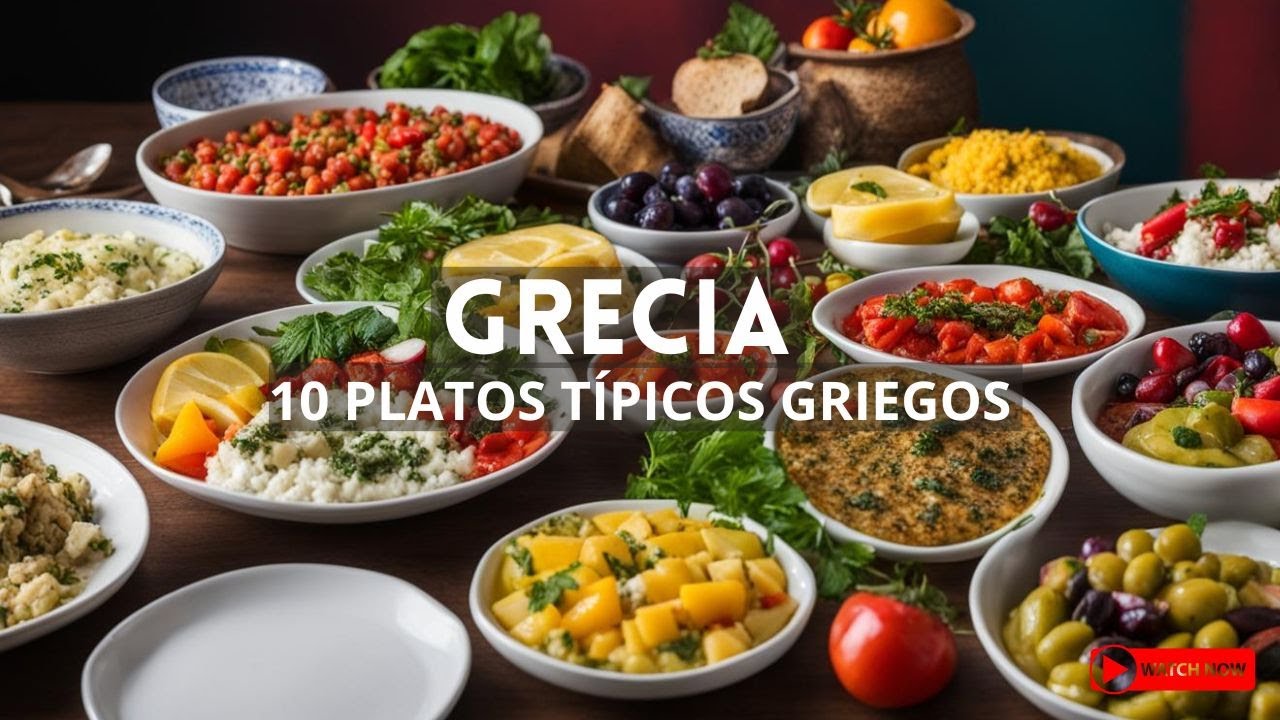 10 platos típicos de GRECIA que tienes que probar 🇬🇷