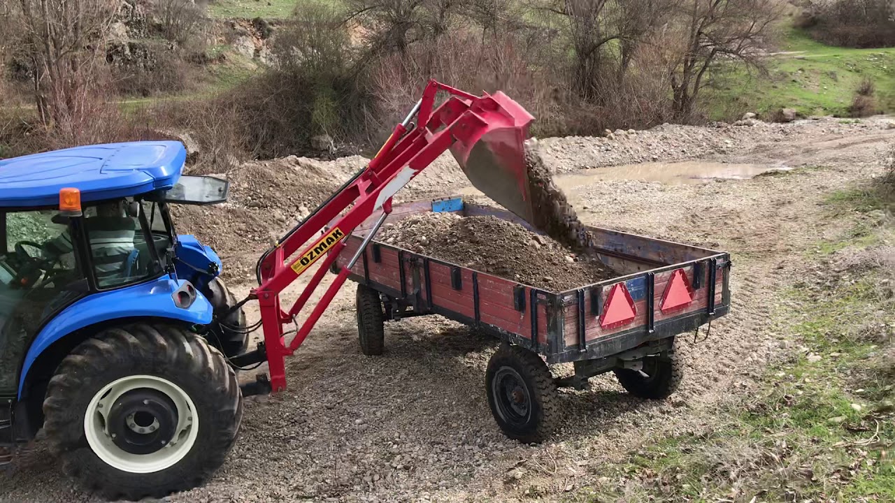 TD75D NEVHOLLAND KUM YÜKLEME