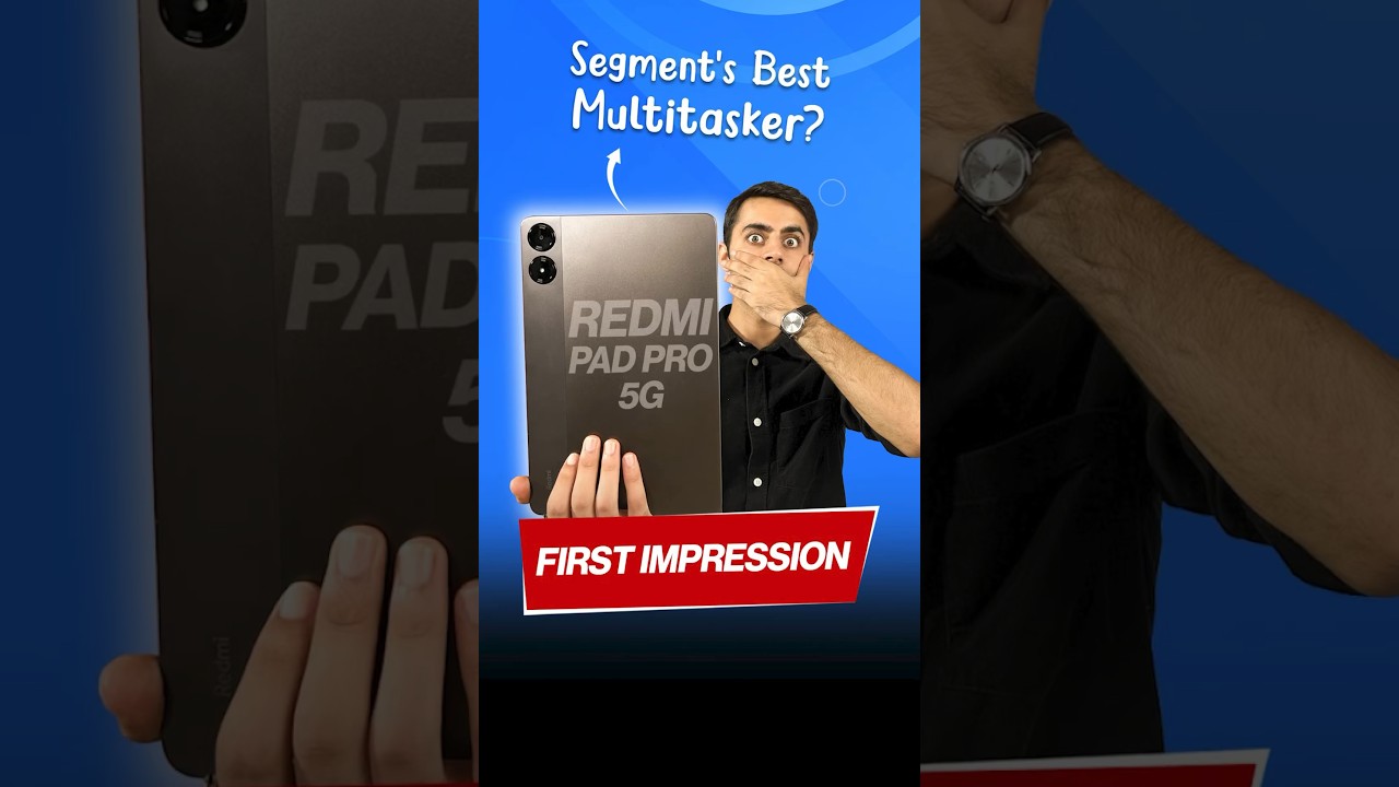 Первые впечатления от Redmi Pad Pro 5G 🧐