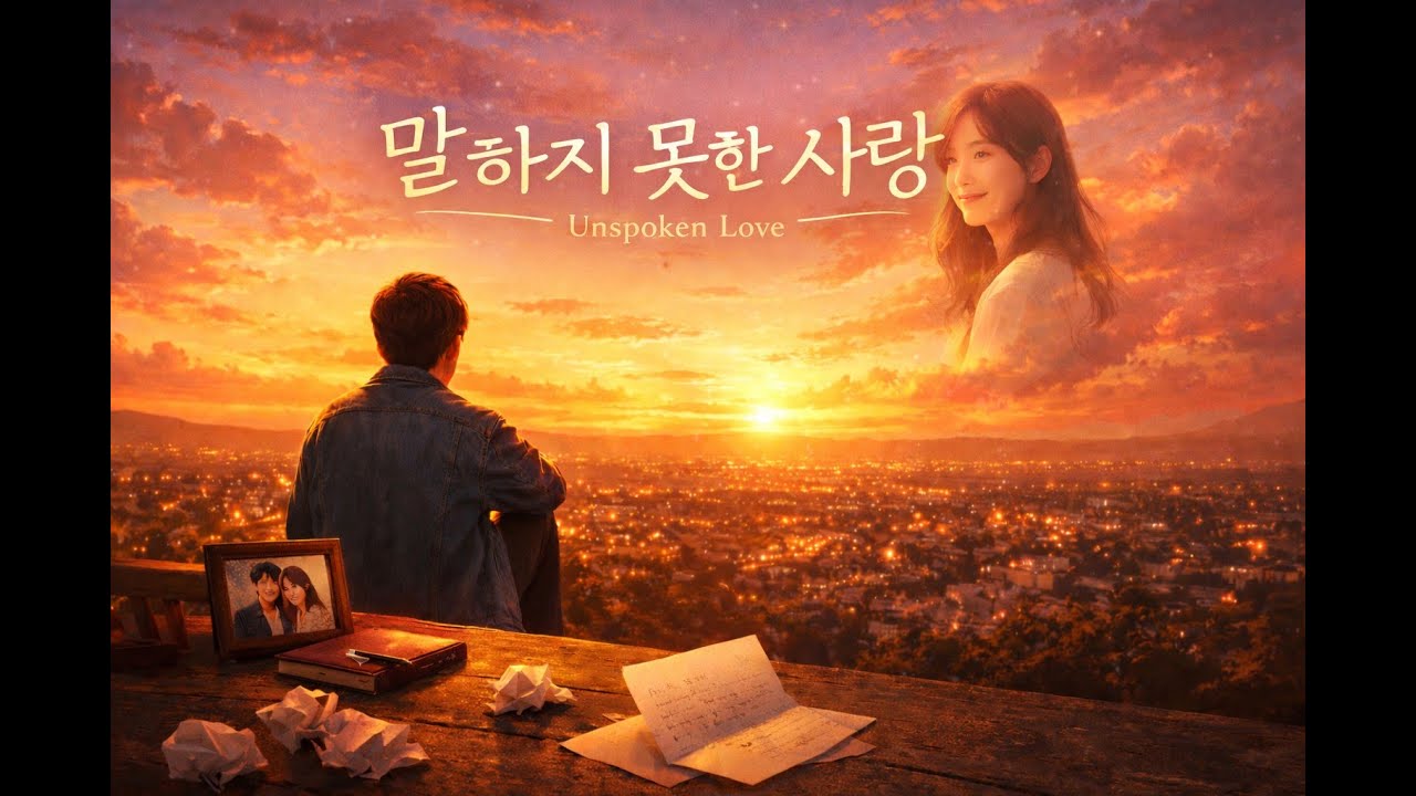 말하지 못한 사랑 | 노을에 묻은 후회