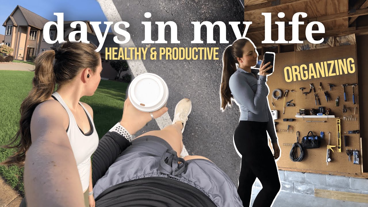 week in my life | organizing & decorating our new home, healthy habits, workout schedule