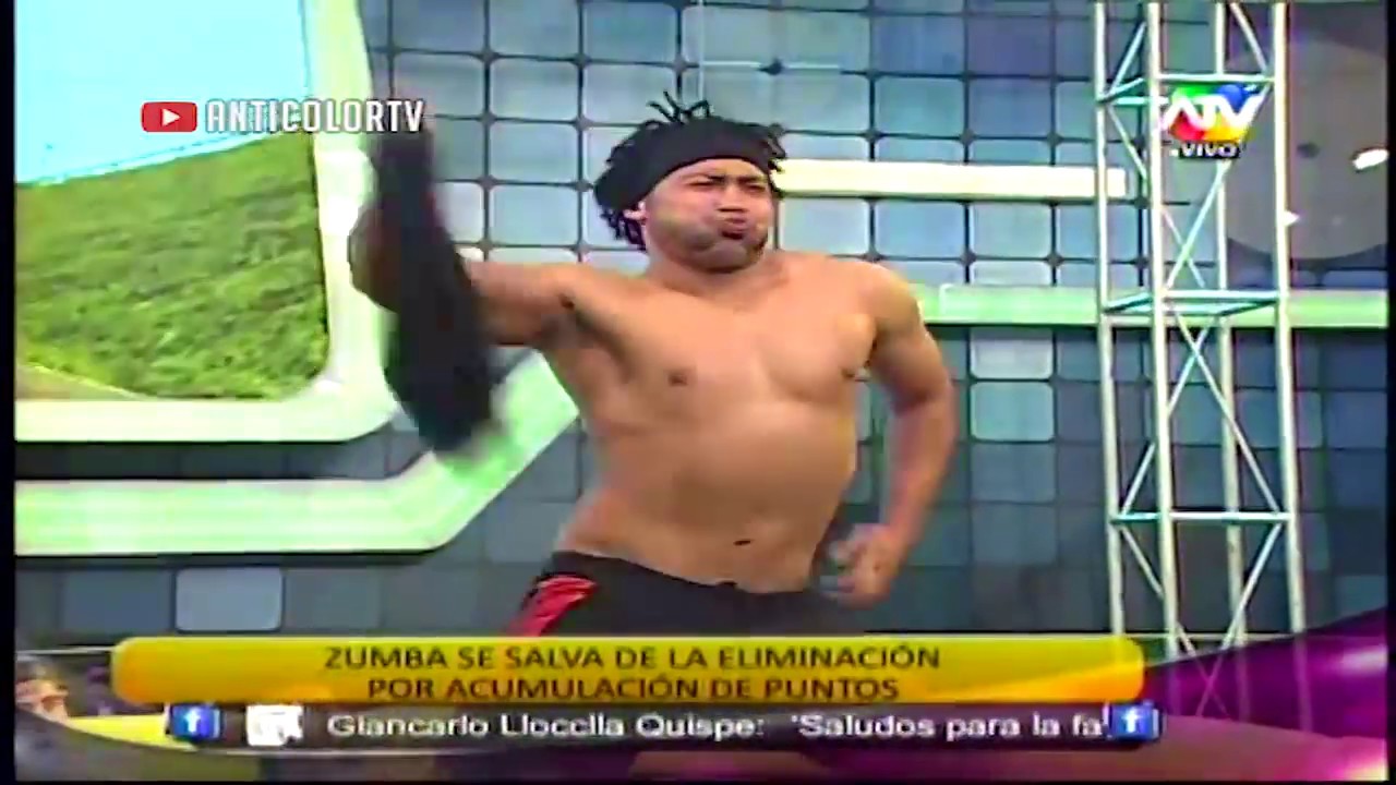 COMBATE Zumba empuja a Rosangela a la Piscina 29/08/13