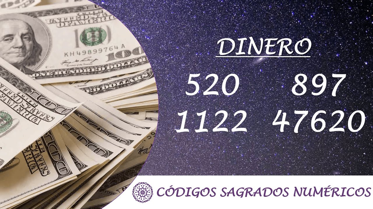 Código Sagrado para el dinero y la abundancia económica | Secuencia de Códigos Sagrados Numéricos