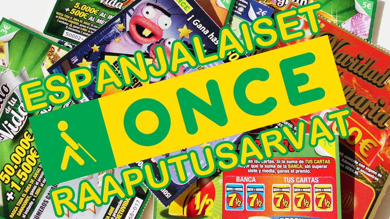 Rascas de la ONCE - Espanjalaiset raaputusarvat