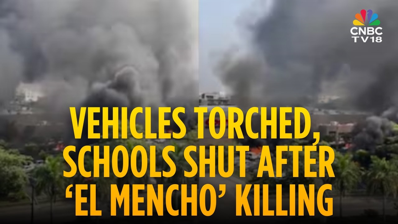 Violence Erupts Across Mexico After El Mencho Killed | Schools Shut Down, Buses Set on Fire | N18G