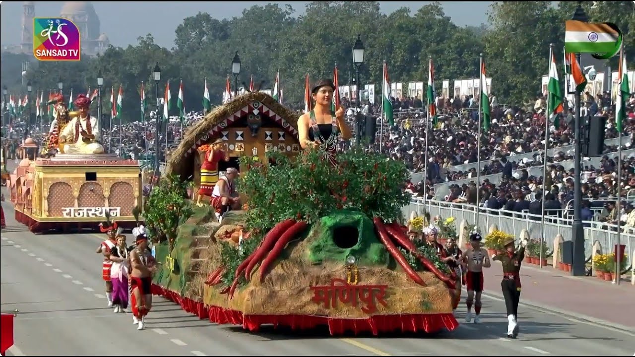 Manipur Tableau | Republic Day Parade 2026 | 26 January, 2026