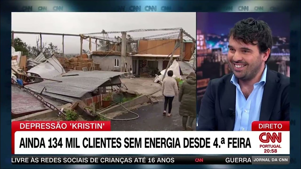 Depressão “Kristin”: impacto nas infraestruturas e falhas no abastecimento elétrico | ISISE na CNN