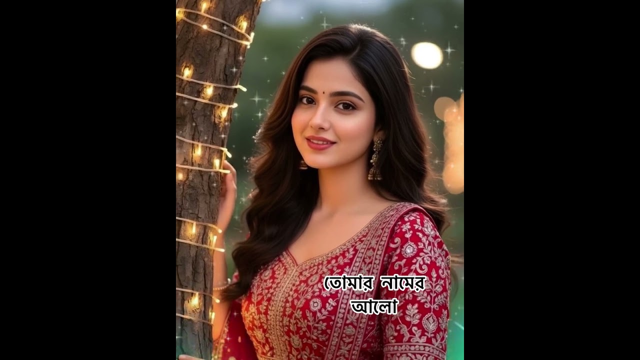 তোমার নামের আলো | Tomar namer alo | Bangla new song | Bangla song | Romantic gan 