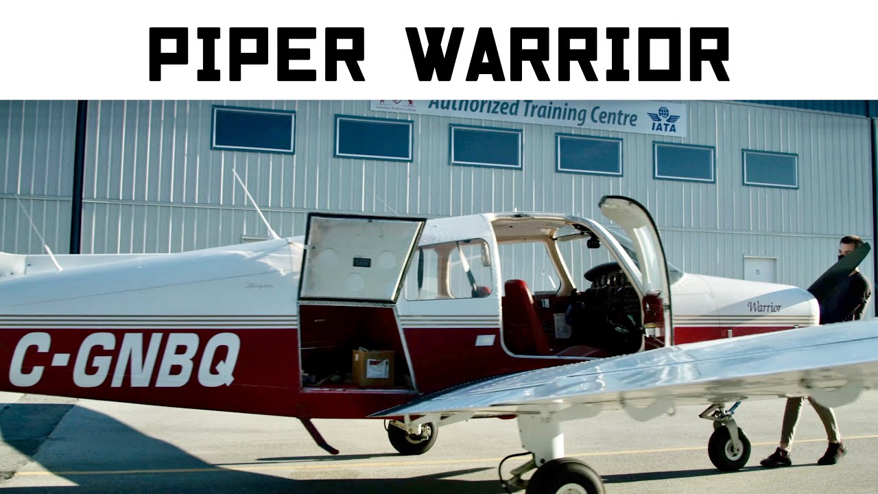 Piper Warrior, meu avião favorito pra treino.