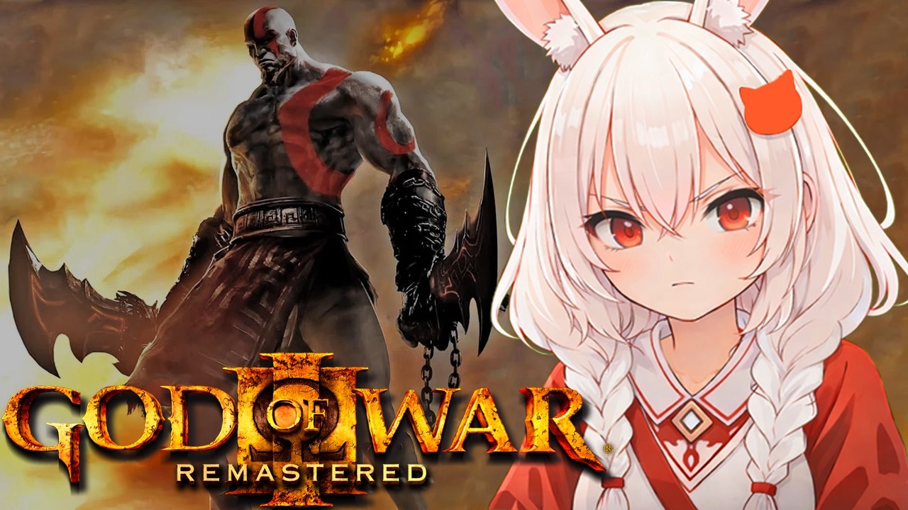 I Hit a 264 Hit Combo 😳 | VTuber Plays God of War Remastered #vtuber #godofwar #vtuberclips