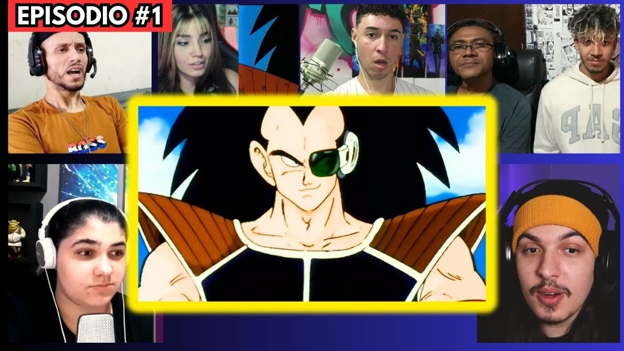 RADITZ aparece pela PRIMEIRA VEZ | MULT REACT |  DRAGON BALL Z EP 1