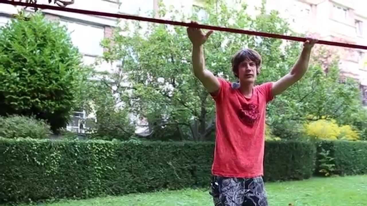Slackline-Tutorial: Rocket Mount