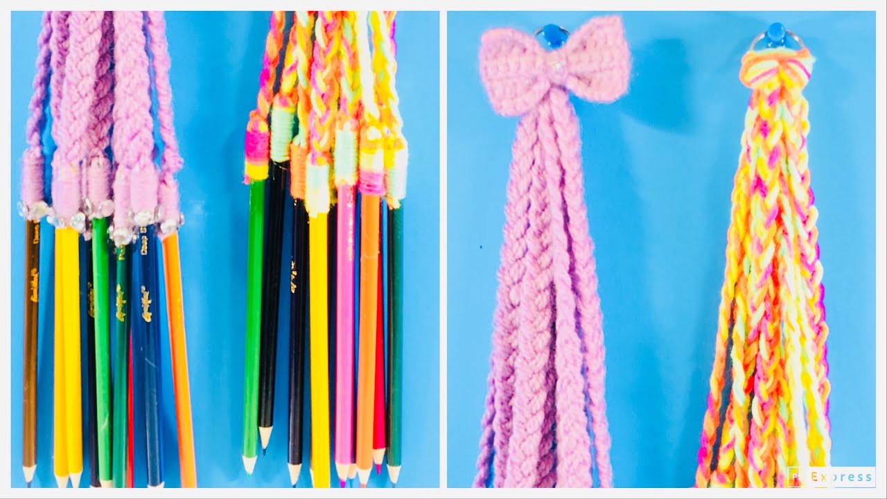 Porta colores fácil y rápido de realizar. #portacolores #llavero #DIY #crafts #handmade