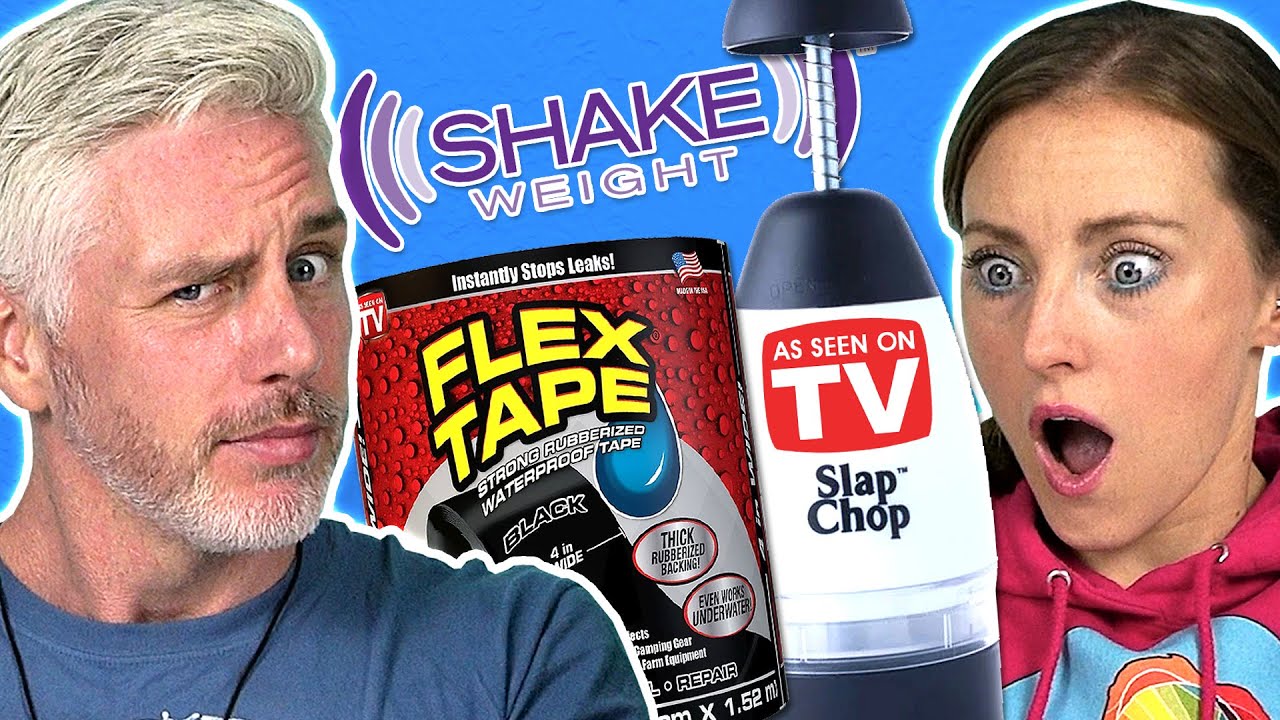 Irish People Try The Weirdest Infomercial Products