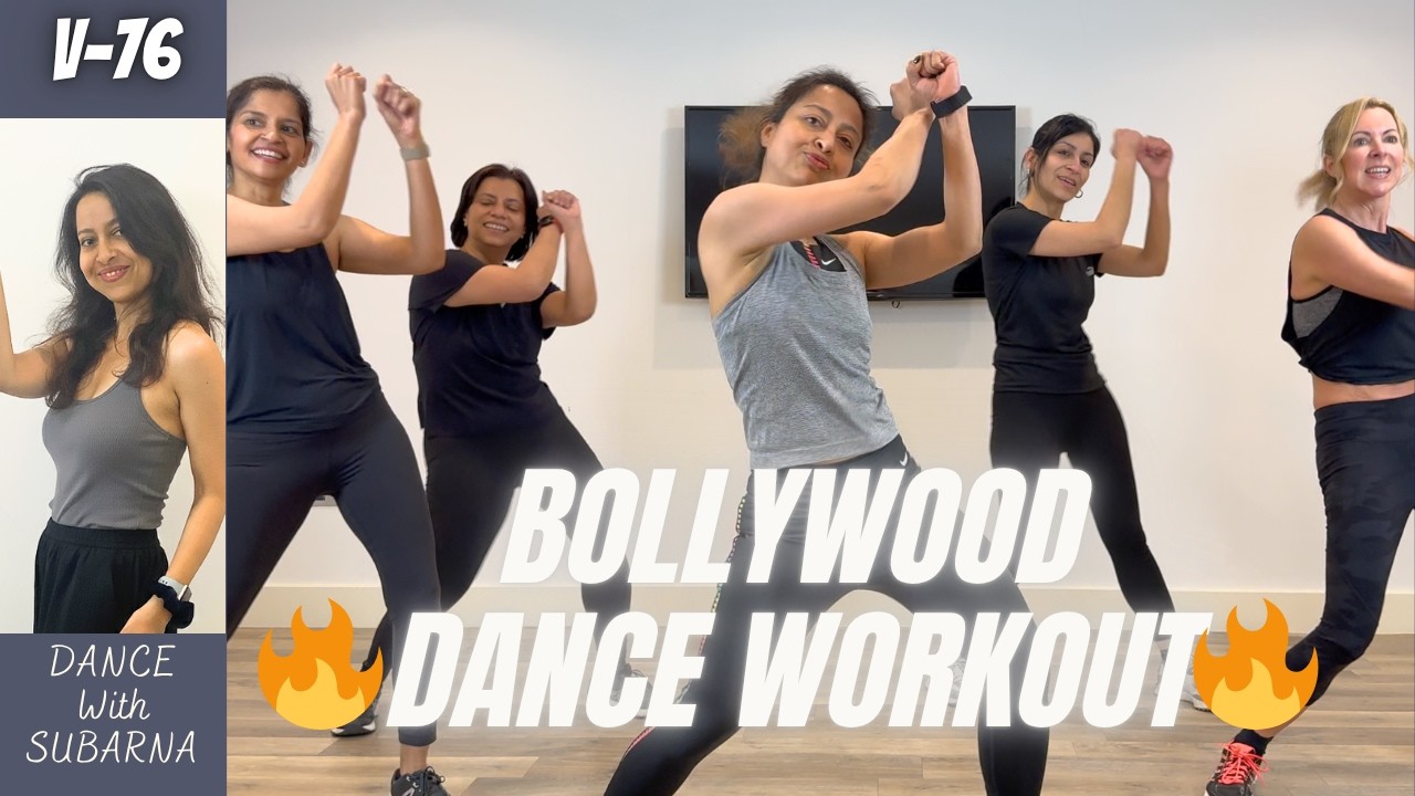 V76 : Bollywood Dance Workout | Bollywood Zumba | Stay Fit, Lose Weight