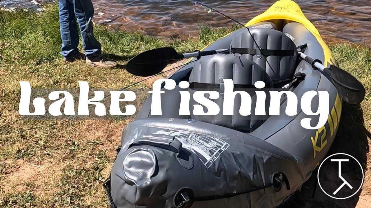 PADDLEBOARD & KAYAK FISHING | Rainbow Trout on the Lake!