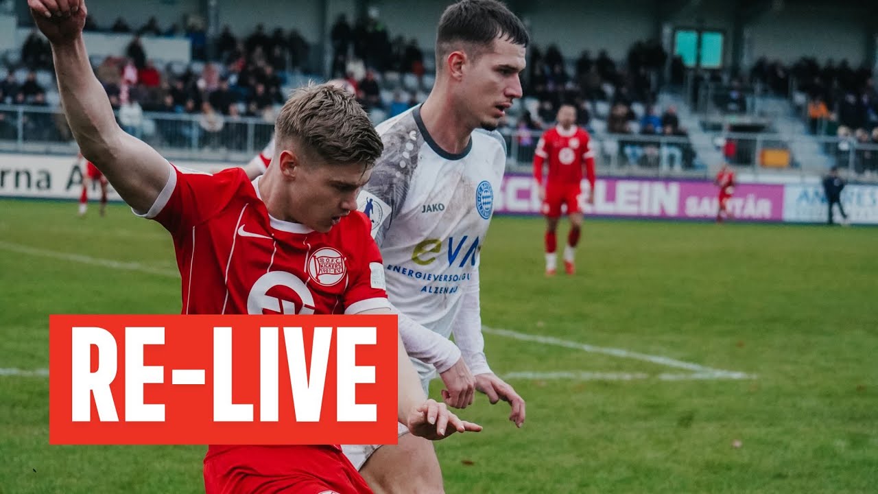 Re-LIVE: FC Bayern Alzenau vs Kickers Offenbach