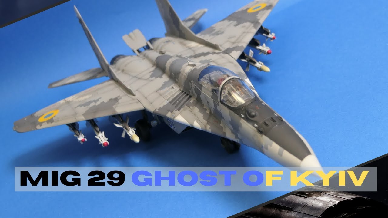 Mig 29 Ghost of Kyiv - 1/48 - full build
