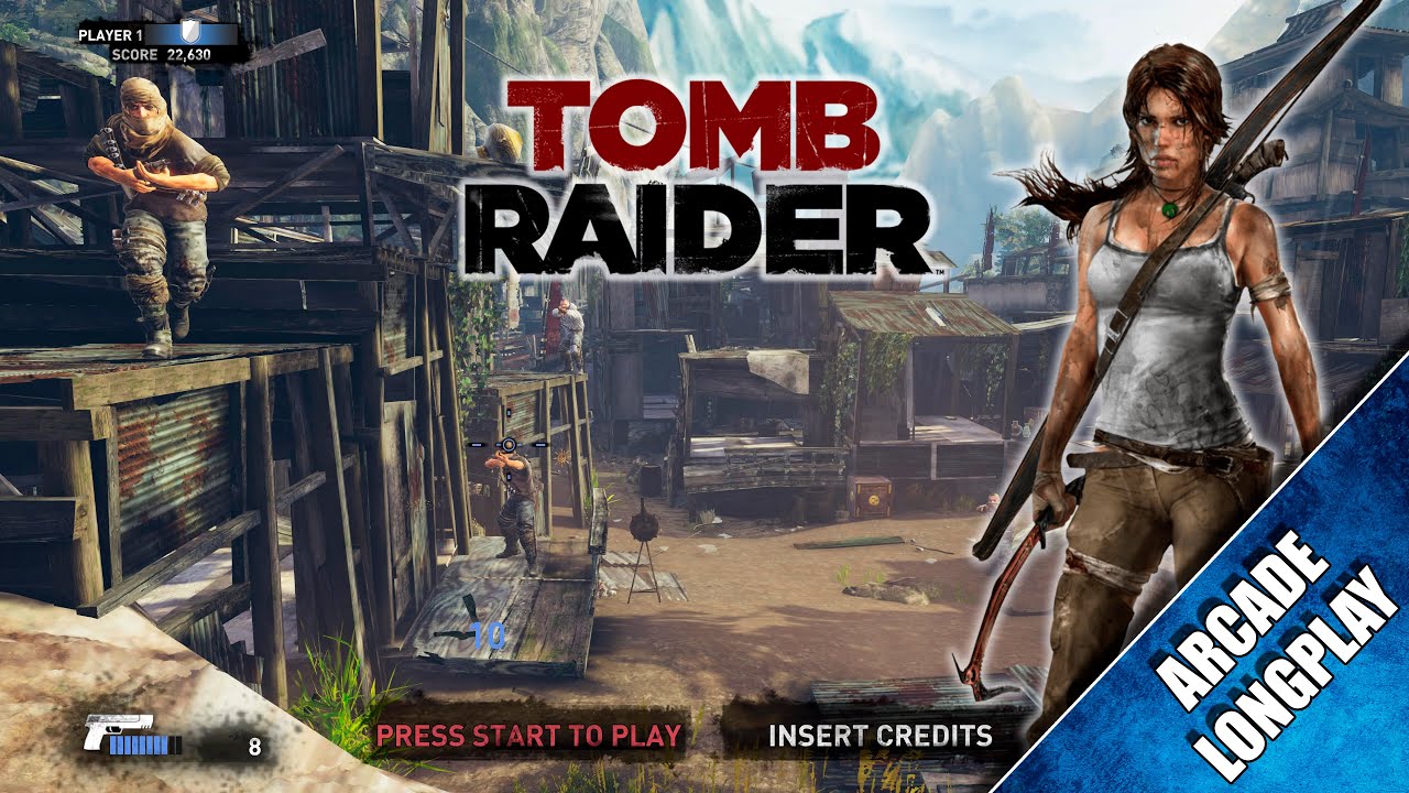 Tomb Raider (Arcade) 【Longplay】